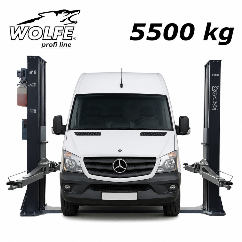 3.Подемник 5,5 тона електомагнитен WOLFE  Premium Line